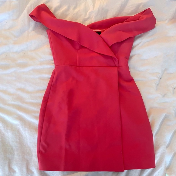 NDB Pink Ferreira Mini Dress from Revolve - Picture 3 of 5